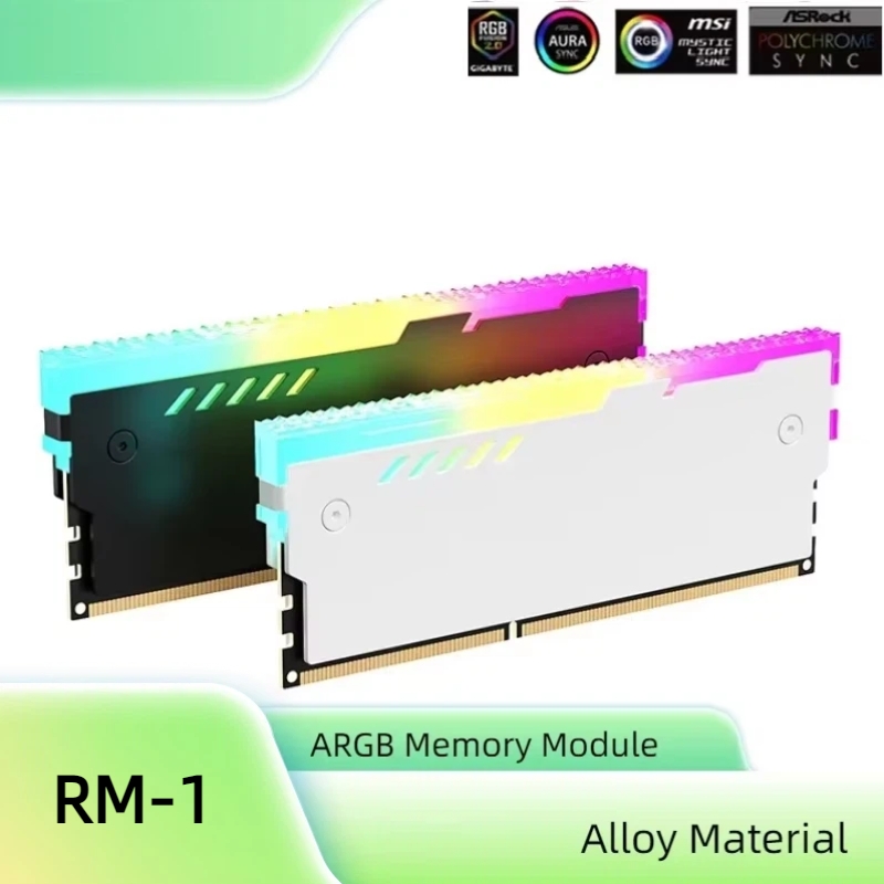 Ddr5 Rgb Ram - PCメモリヒートシンク RM-1 RAM冷却ベスト 5V-3PIN ARGB RAMヒートシンク