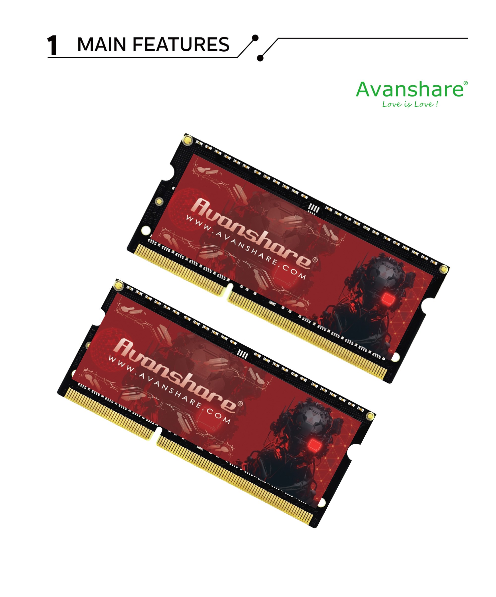Ddr5 Kit - アヴァンシェア RAMメモリ DDR5 DDR4 DDR3 DDR3L