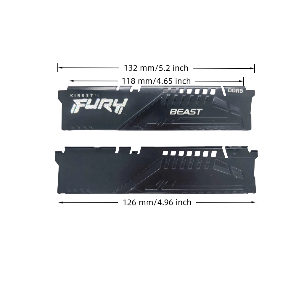 Ddr5 Ram - TISHRIC 10 個デスクトップメモリ冷却ラジエーターアルミ合金放熱ベストサーマルパッド DDR5 DDR4 DDR3