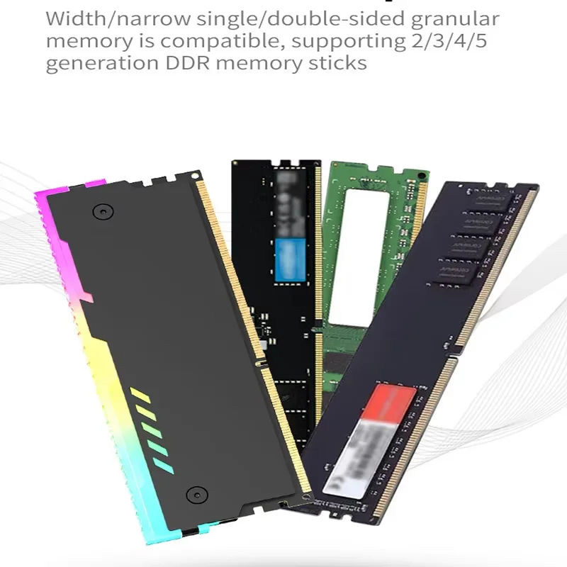 PCメモリヒートシンク RM-1 RAM冷却ベスト 5V-3 - Ddr5 Rgb Ram のレビューと価格