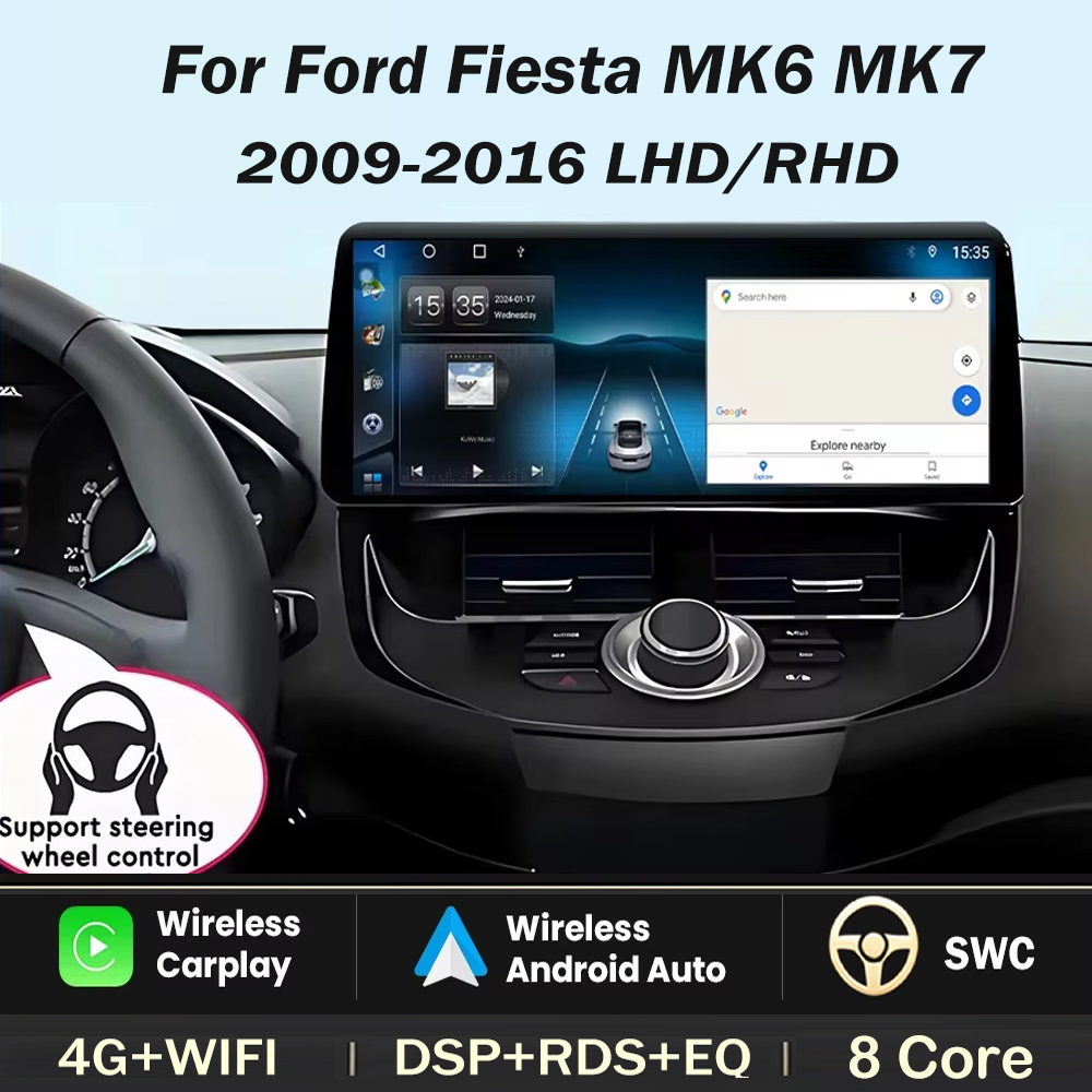 12.3インチ、フォード・フィエスタMK6/MK7（2009 - Ddr5 8Gb のレビューと価格