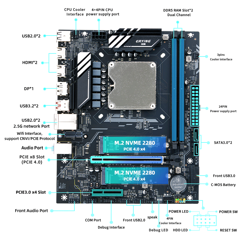 DIYデスクトップゲーミングコンピューターキット I9 12 - Ddr5 Kit のレビューと価格