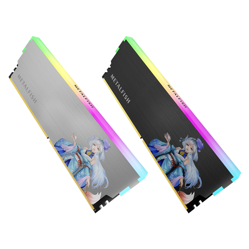 METALFISH DRAM ヒートシンク 5V-3PIN  - Ddr5 Rgb Ram のレビューと価格