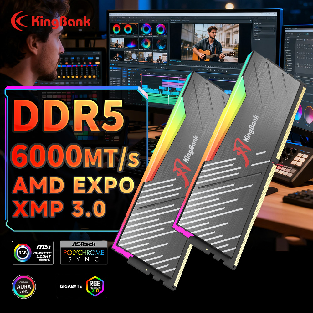KingBank KRRB DDR5 RGB 16GB /1 - Ddr5 6000Mhz のレビューと価格