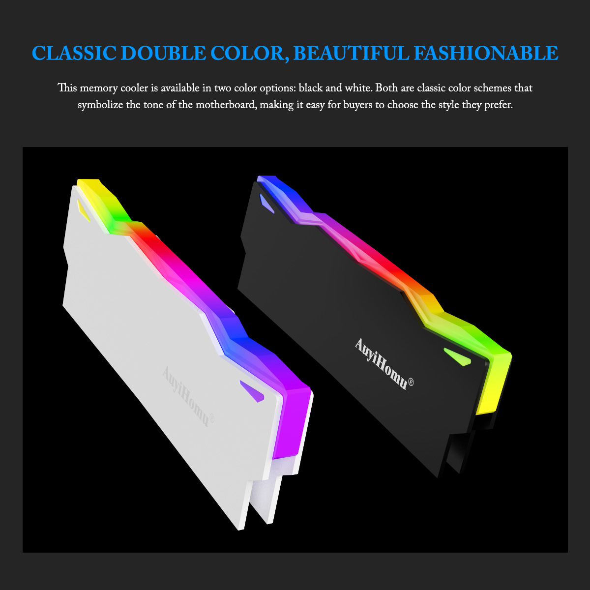 AuyiHomu RGB ヒートシンク、5V 3ピン ARG - Ddr5 Rgb Ram のレビューと価格