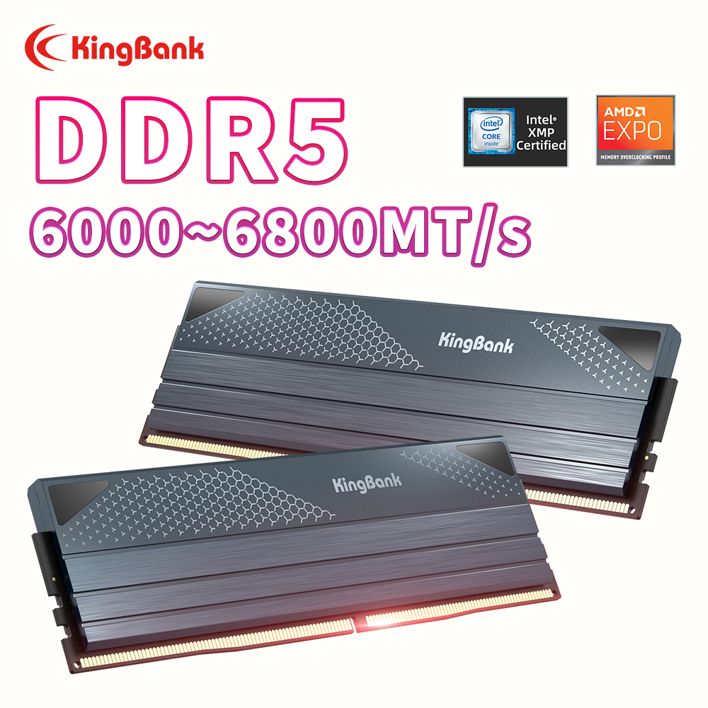 KingBank KFXB シリーズ DDR5 メモリ 24 - Ddr5 16Gb 6000Mhz のレビューと価格